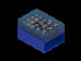 RNG DICEBOX WIZARD BLUE